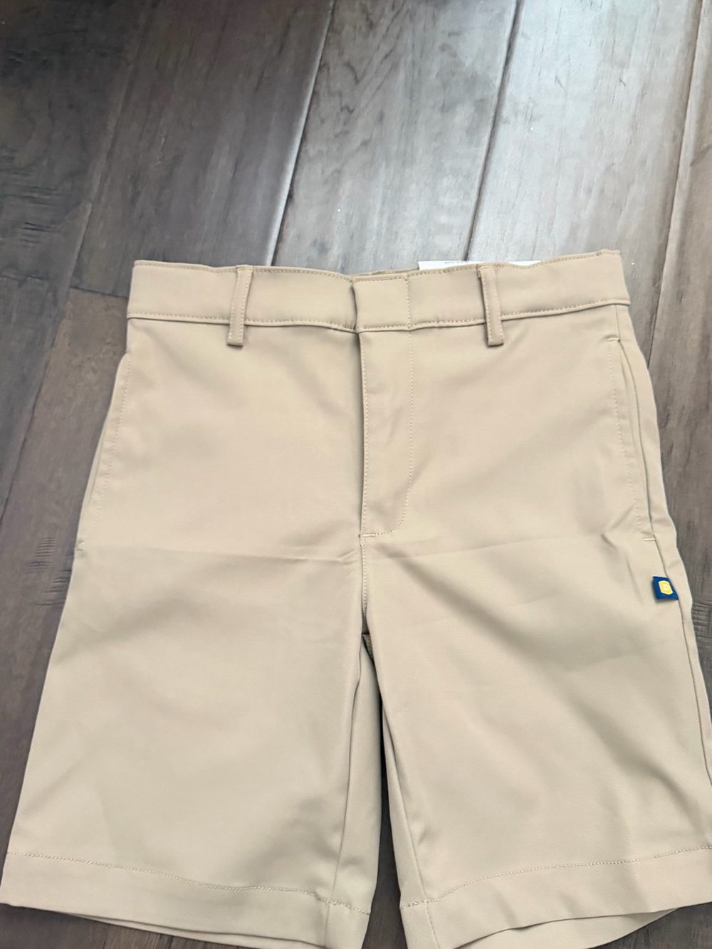 Dennis Uniform Boys Tech fabric uniform shorts size 10 slim